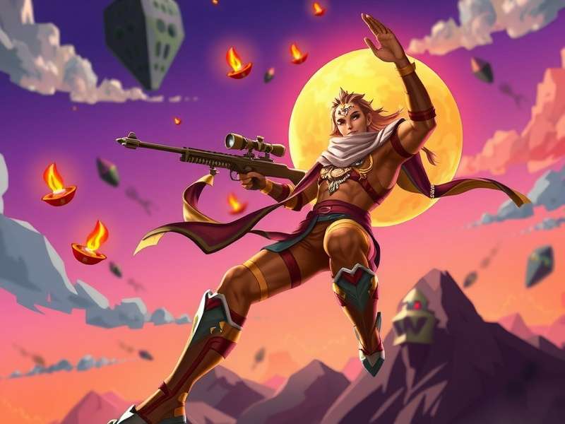 Solar Sniper Warrior Game Banner